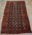 Wine 1880s Brown Oxidized Tribal Antique Baluch Turkmen Rug 3'0" X4'10" Handknotted Wool Carpet For Sale - Image 8 of 12
