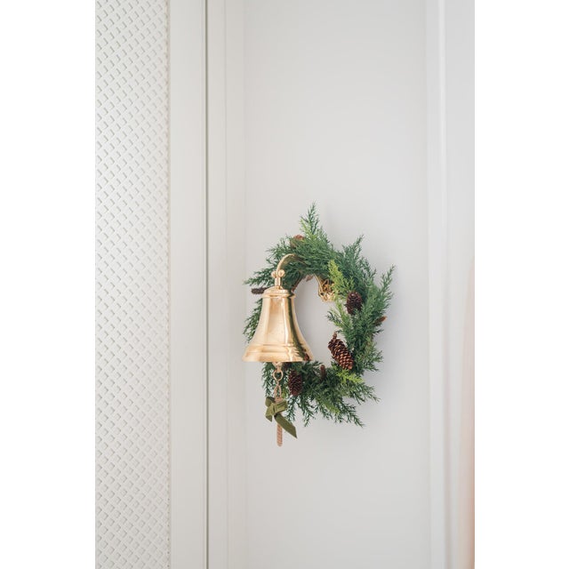 2020s Brass Dinner Bell For Sale - Image 5 of 6