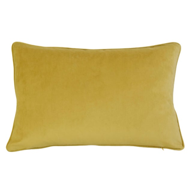 Textile Italian Designer Mariano Fortuny Campanelle Feather/Down Pillows 24" X 16" - Pair For Sale - Image 7 of 8