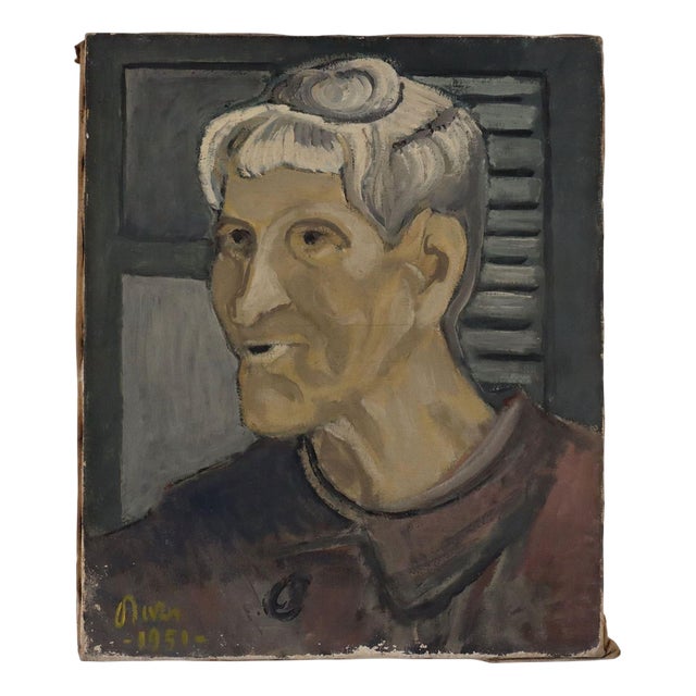 Orazi, Portrait, Oil on Canvas For Sale