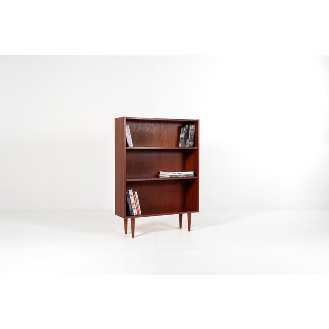 Wood Mid-Century Modern Danish Teak Bookcase from Sejling Skabe, 1960s For Sale - Image 7 of 13