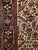 Vintage Heriz Serapi Rug, Hand-Knotted Wool, All-Over Geometric Pattern, Ivory & Blue, 8x10 For Sale - Image 10 of 14