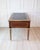 Louis XVI-Style Double-Sided Wood and Brass Bureau Plat with Leather Top For Sale - Image 4 of 13