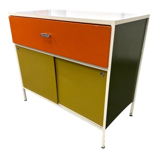 George Nelson for Herman Miller Steel Frame Cabinet For Sale