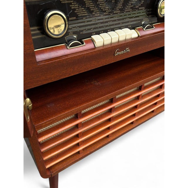 Mid-Century Type V 5097 Concerton Radio Gramophone, 1960s For Sale - Image 14 of 16