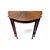 Traditional American Federal Inlaid Mahogany Wall-Mounted Demi-Lune Pier Table With Radiating Fan Inlay and Stringing, Circa 1800 For Sale - Image 3 of 18