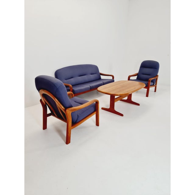 Danish teak solid coffee table/side table by Glostrup Möbel, 1960s. Design year: 1960s. Made in Denmark. Dimensions: 80 D...