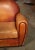 Tan Early 20th Century French Art-Deco Brown Leather Two-Seat Club Sofa For Sale - Image 8 of 11
