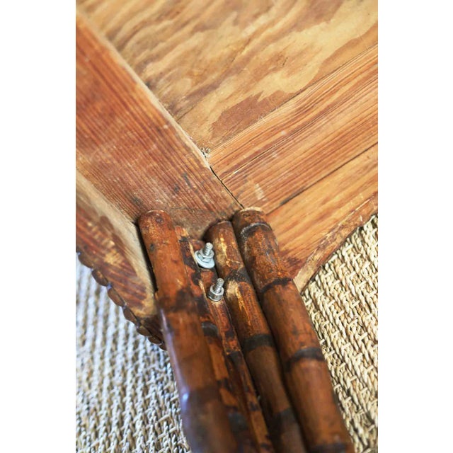 Chinoiserie Table - Hand Carved Beechwood For Sale - Image 4 of 9