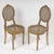 Napoleon III Carved Wooden Chairs with Cane Seats, 19th Century, Set of 2 For Sale - Image 6 of 10