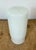 Industrial Vintage White Porcelain Ceiling Light with Milk Glass, 1970s For Sale - Image 3 of 14