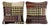 Bohemian Turkish Kilim Pillow Cover 20'' X 20'' - Set of Two For Sale