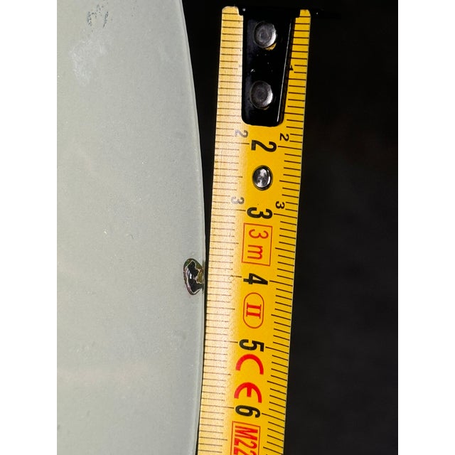 1930s Art Deco Pendant Lamp with Marbled Glass Shade, 1930s For Sale - Image 5 of 11