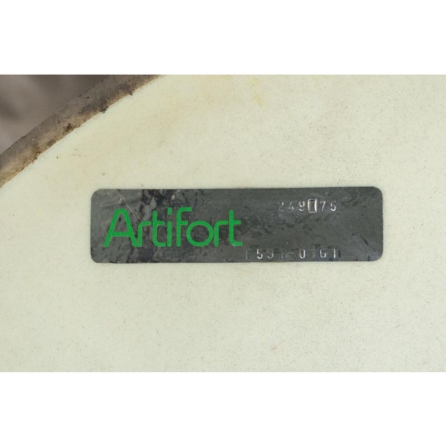 Red F591 Lounge Chair by Geoffrey D. Harcourt for Artifort, 1975 For Sale - Image 8 of 12