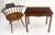 Wood Kittinger Solid Mahogany Figural Top Side End Table Stand MINT For Sale - Image 7 of 13