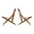 Maruni Mokko of Japan Folding Sling Chairs - A Pair For Sale