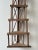 Vintage Folk Art Stepped Lattice Corner Shelf, Circa 1940s For Sale - Image 9 of 16