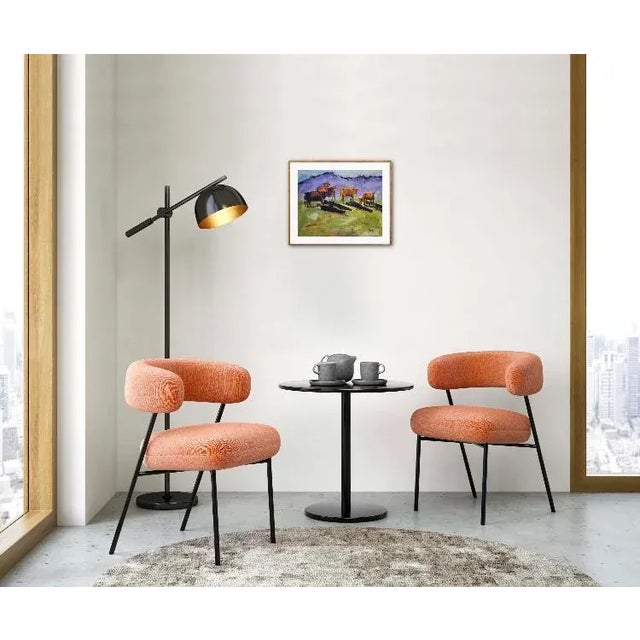 Abstract Cows Original Acrylic Painting Expressionist Modern Art For Sale - Image 3 of 6