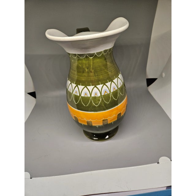 Vintage Italian Handpainted Pitcher