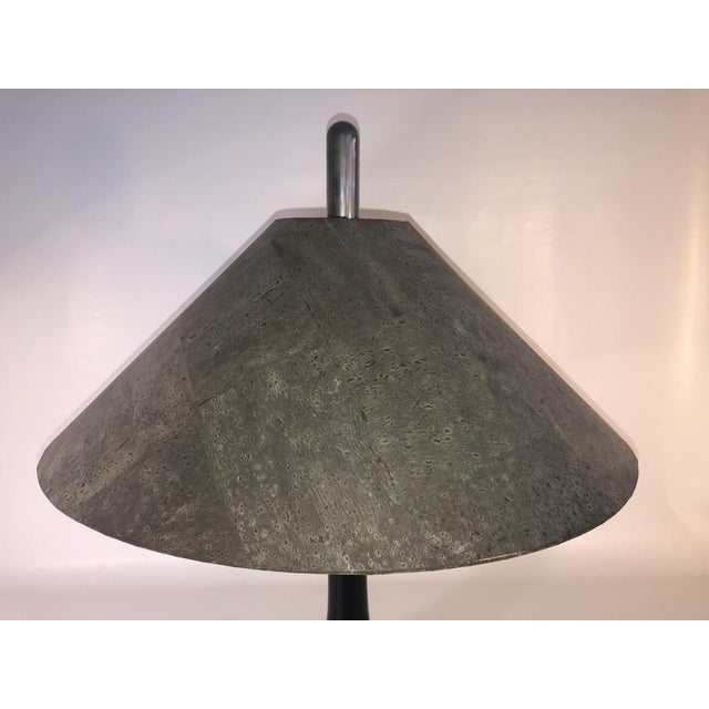 Table Lamp in Glass & Nickel attributed to Ingo Maurer, 1970s For Sale - Image 9 of 15