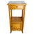 French Art Nouveau High Side Table in Ash and Marble, 1920 For Sale - Image 12 of 12