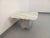 Stone Vintage White Marble Coffee Table, 1970s For Sale - Image 7 of 13