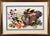 Chinese Sunqua China Trade Pith Paper Paintings, Set of Six Still Lifes of Fruit, Vegetables and Flowers For Sale - Image 3 of 7