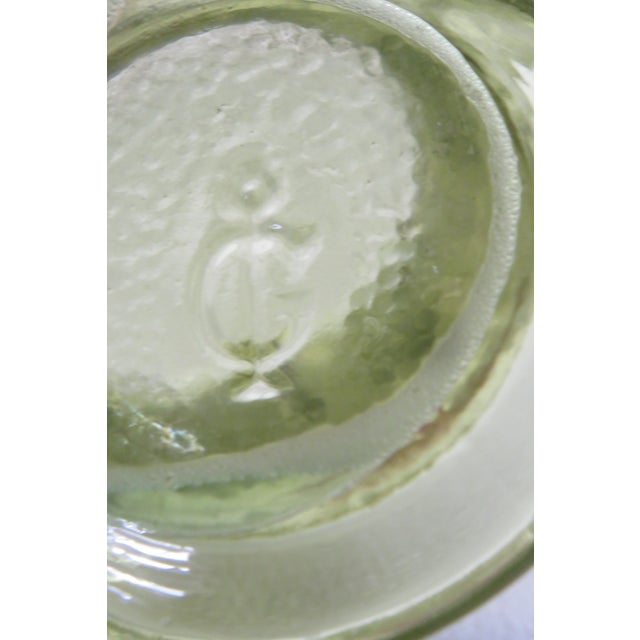 Mid 20th Century Imperial Glass Loganberry Embossed Ruffle Rim Small Vase 4640b For Sale - Image 5 of 11