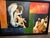 1970s Vintage Expressionistic Mid 20th Century Oil Painting of Jazz Musicians Bass Fiddle, Trumpet Signed by Listed Artist M. Harold (1935-2012jAmerican For Sale - Image 5 of 6