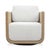 Contemporary Santorini Outdoor Swivel Lounge Chair For Sale - Image 3 of 11