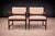 Wood Pair of Brazilian Mid-Century Modern Armchairs in Rosewood & Cream Mohair, Jorge Jabour, 1960s - Lot 442 For Sale - Image 7 of 12