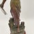 Late 1800s French Patinated Cold Painted Statue of a lady with rope entitled “Detresse” by Charles Ruchot mounted on a...