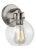 Sean Lavin by Visual Comfort Studio Clara 1-Light Sconce, Satin Nickel For Sale - Image 4 of 4