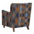 Lainey Upholstered Ikat Armchair For Sale - Image 10 of 11