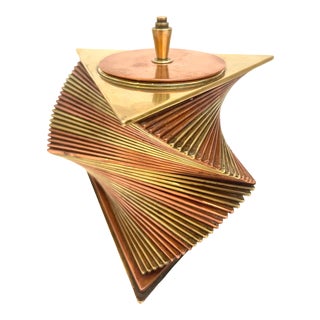 1930s Machine Age Art Deco John Nicholas Otar Stacked Cigarette Containter For Sale