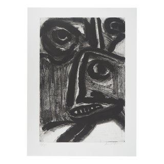 Bengt Lindstrom, Shamanic Creature, Engraving For Sale