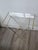 Folding Side Table in Acrylic Glass and Brass, Italy, 1970s For Sale - Image 10 of 10