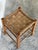 1970s Oak Stool With Woven Cord Seat Rustic Scandinavian Vintage Mid-Century Modern 1970s For Sale - Image 5 of 10