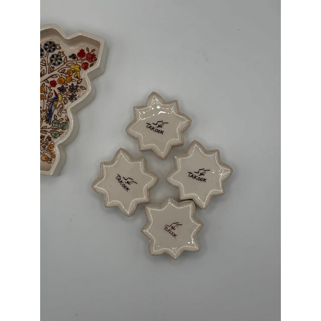 Turkish Serving Dishes, Marked Takook For Sale - Image 4 of 12