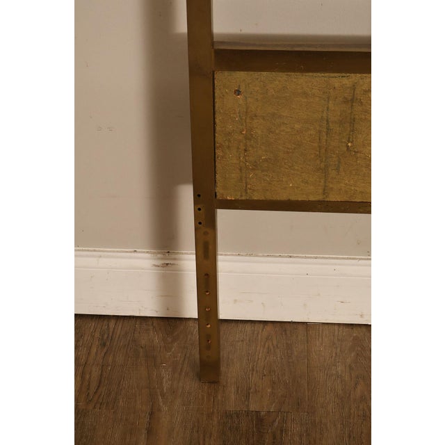 Brass Mastercraft Vintage Brass King Headboard For Sale - Image 8 of 18