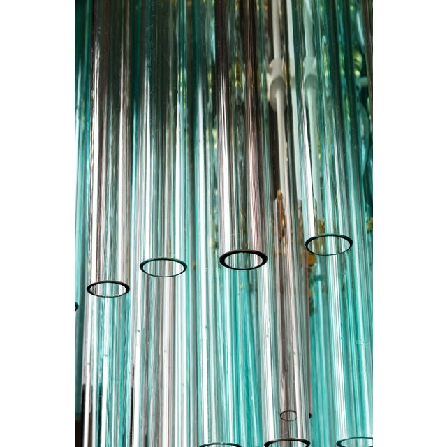 Venini Vintage Italian Glass Chandelier by Venini, 1964 For Sale - Image 4 of 14