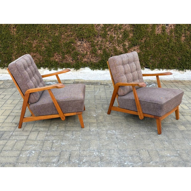 Vintage Lounge Chairs from Krásná Jizba, 1960s, Set of 2 For Sale - Image 15 of 15