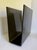 Vintage Modern Smoked Gray Lucite U-Shaped Record & Magazine Rack For Sale - Image 10 of 12