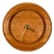 Mid-Century Modern Wall Clock in Teak with Kienzle Mechanism from Bestform, 1960s For Sale