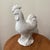 Vintage Collectible Large White Ceramic Rooster Figurine # 51/71 Signed For Sale - Image 12 of 12