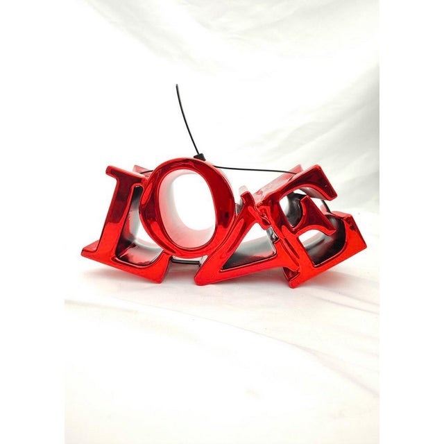 Sagrasse, Squeeze Love RED, 2024, Resin and Marble Powder For Sale - Image 5 of 5