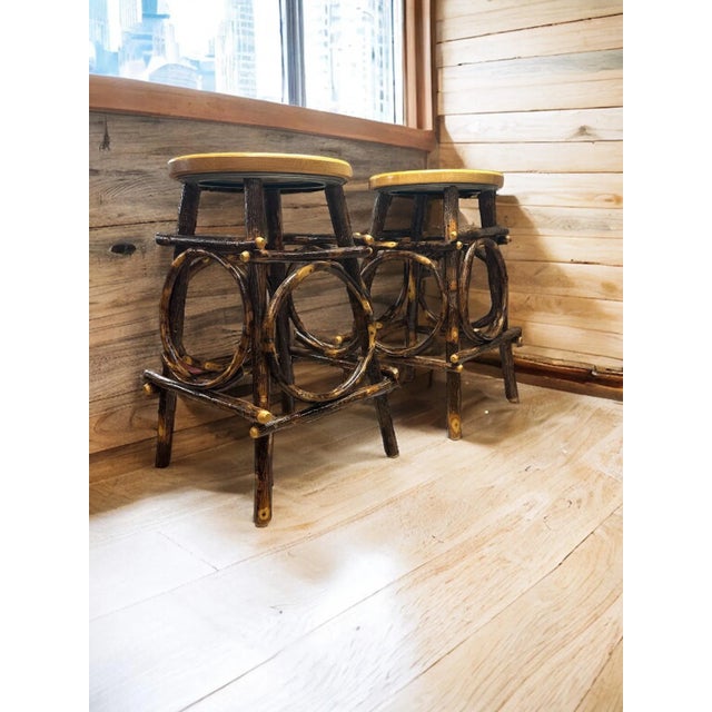 Beautiful examples of Amish hand crafted furniture, a vintage 1990’s signed set produced from ‘Cashton Village’ home to...