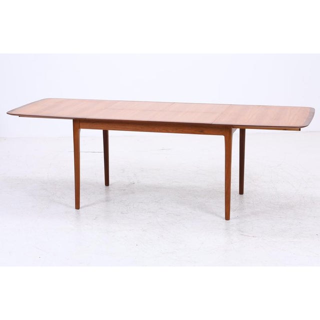 Mid-Century Extendable Dining Table in Teak from Lübke For Sale - Image 4 of 16