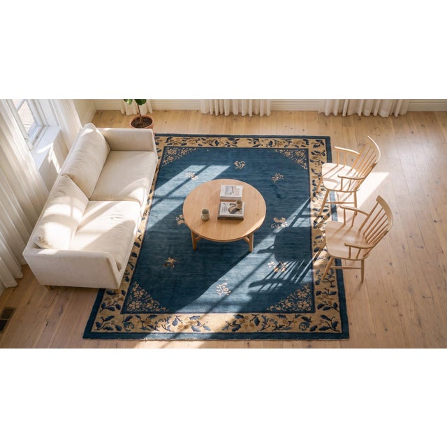 Early 20th Century Chinese Peking Carpet For Sale - Image 13 of 15