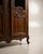 French Mid 19th Century French Louis XV Revival Carved Oak Display Armoire For Sale - Image 3 of 11